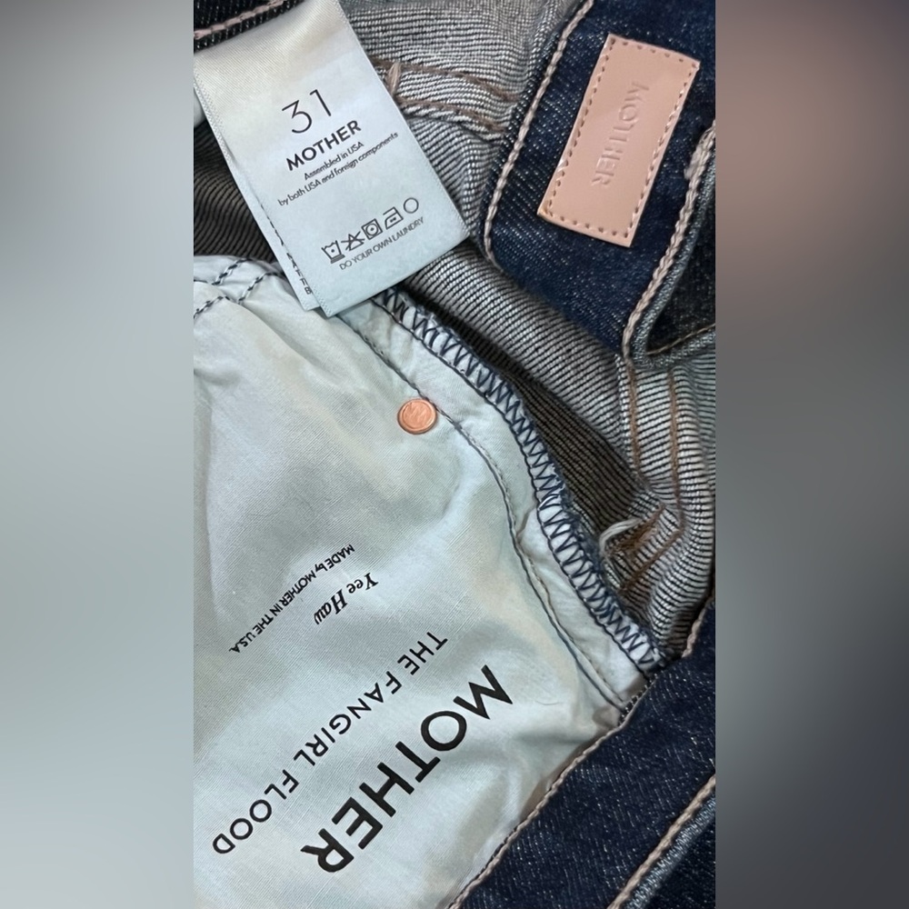 MOTHER The Fangirl Flood, Size 31, NWT - Picture 11 of 16